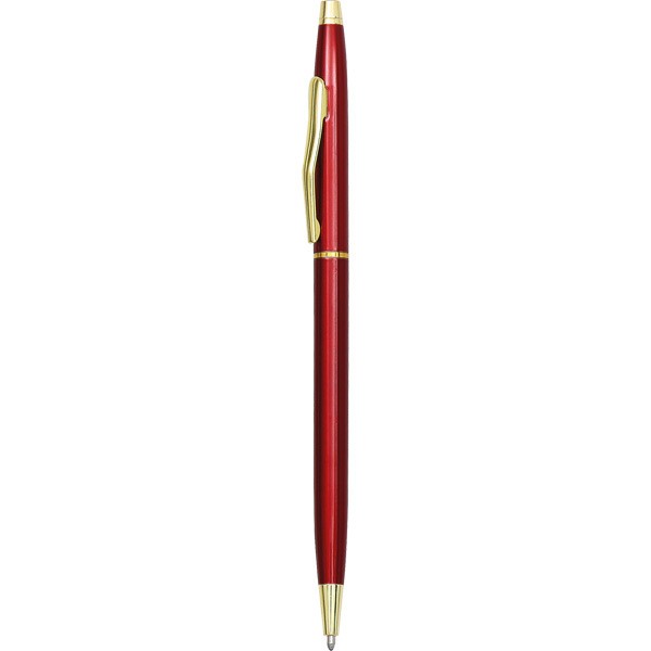MB-5400 farklı renk seçeneklerine sahip logo baskılı çevirmeli metal promosyon kalem