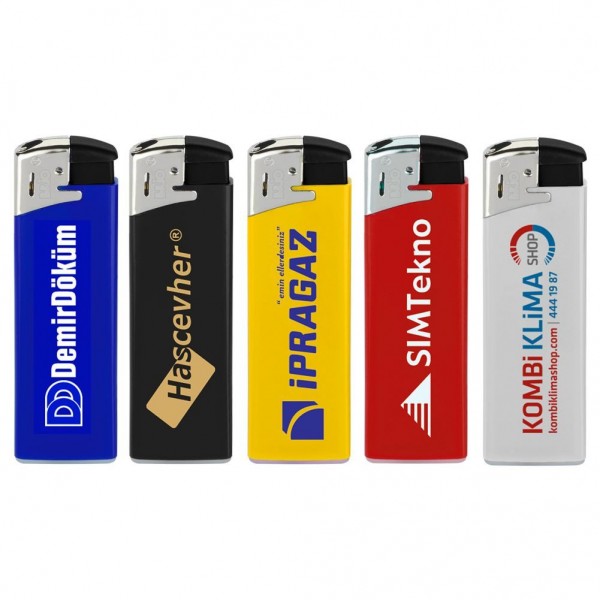 Logo Baskılı Clipper/Brio Tipi Manyetolu Promosyon Çakmak – MB-15040