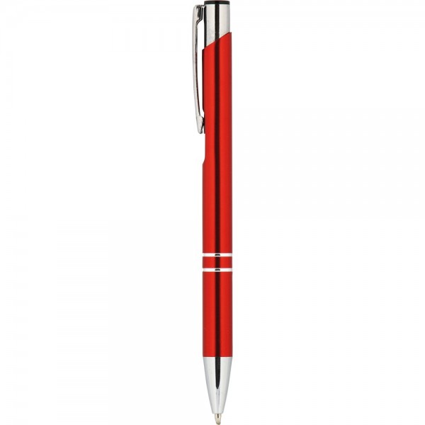 MB-5315 farklı renk seçeneklerine sahip logo baskılı metal promosyon kalem