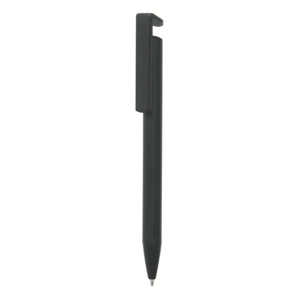 MB-5370 farklı renk seçeneklerine sahip telefon tutuculu rubber metal promosyon kalem